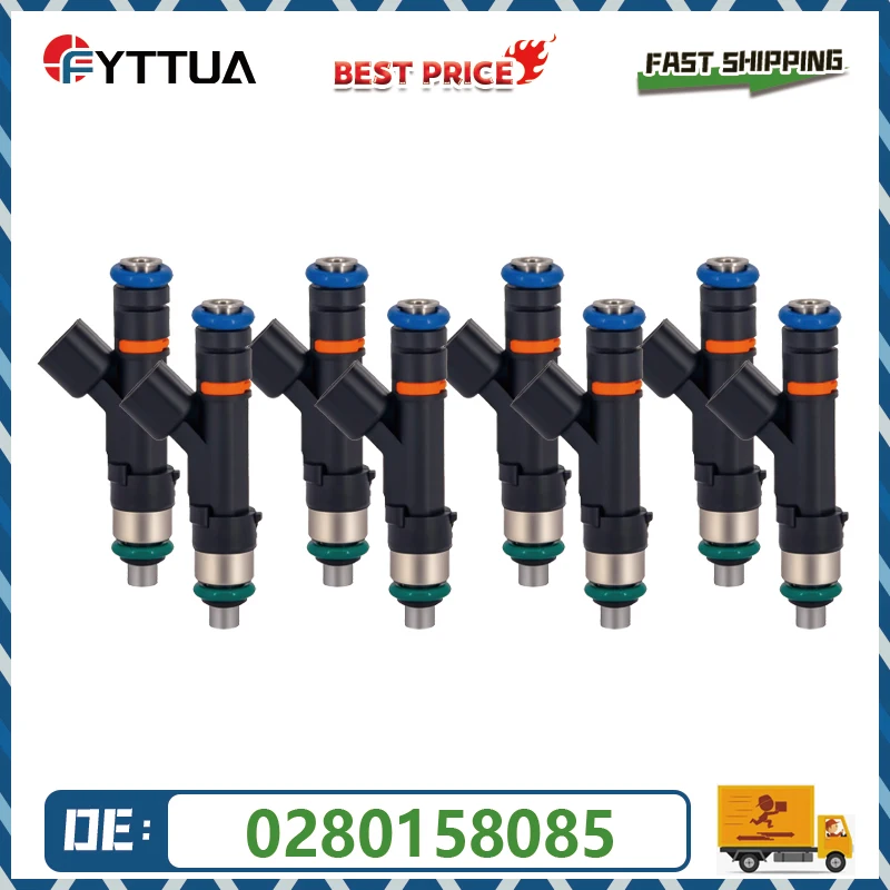 8pcs High Quality fuel Injector 0280158085 12578722 FJ992 For Bosch Cadillac STS XLR V8 4.4L 2006-2009
8pcs High Quality fuel Injector 0280158085 12578722 FJ992 For Bosch Cadillac STS XLR V8 4.4L 2006-2009
