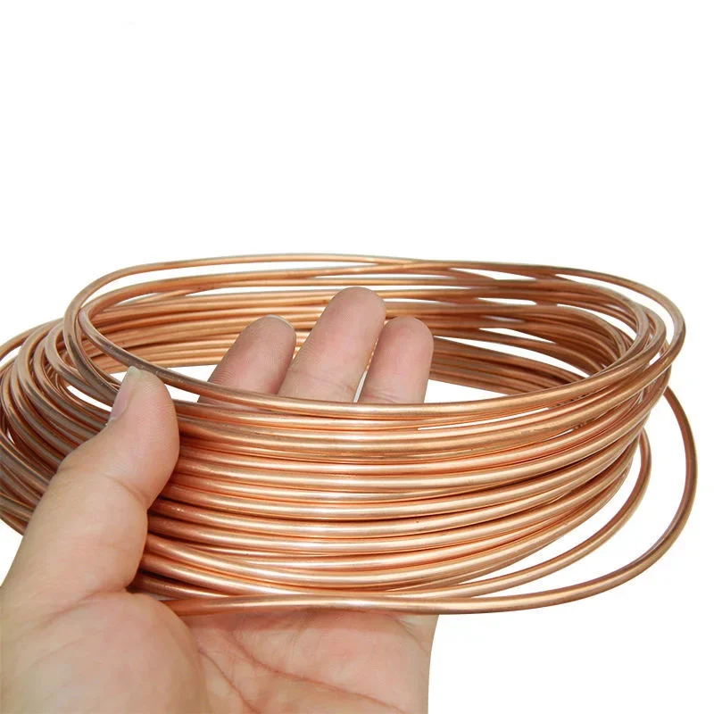 2/3 Meter Soft Copper Tube Coil OD 1.8/2.0/2.5mm 99.9%Pure Coppers Wire Pipe Air Conditioner Cooling DIY Crafts
2/3 Meter Soft Copper Tube Coil OD 1.8/2.0/2.5mm 99.9%Pure Coppers Wire Pipe Air Conditioner Cooling DIY Crafts