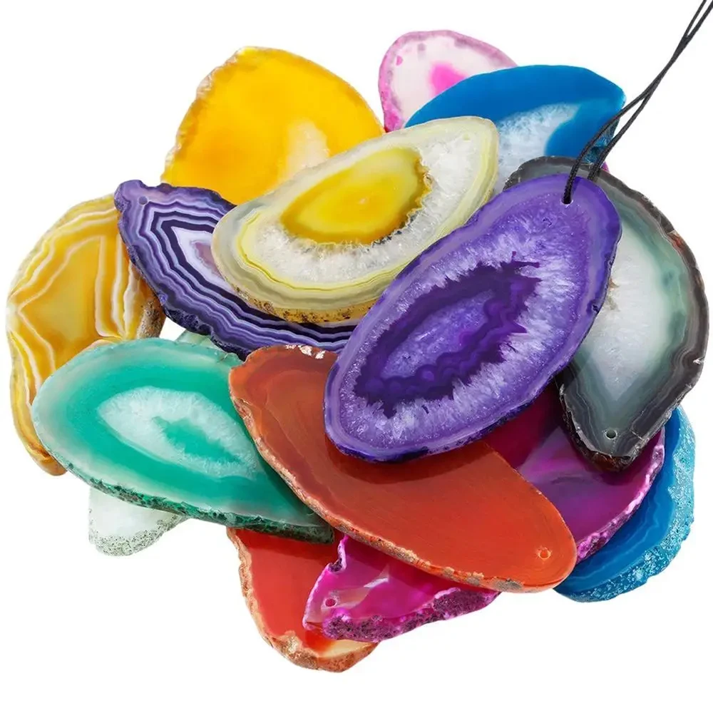 Natural Agate Geode Irregular Polished Crystal Slice Stone DIY Pendant Mineral Home Decoration Healing Crystal Stone Slice Gifts
Natural Agate Geode Irregular Polished Crystal Slice Stone DIY Pendant Mineral Home Decoration Healing Crystal Stone Slice Gifts