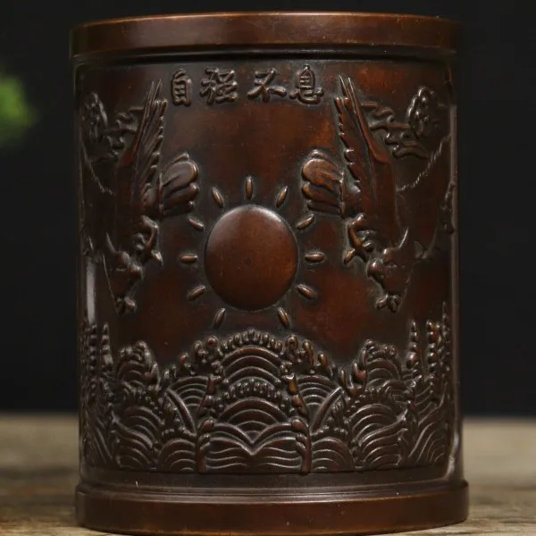Pure copper exhibition grand picture pen holder study ornament office study desk preferred ornament gift Jiapinjia
Pure copper exhibition grand picture pen holder study ornament office study desk preferred ornament gift Jiapinjia