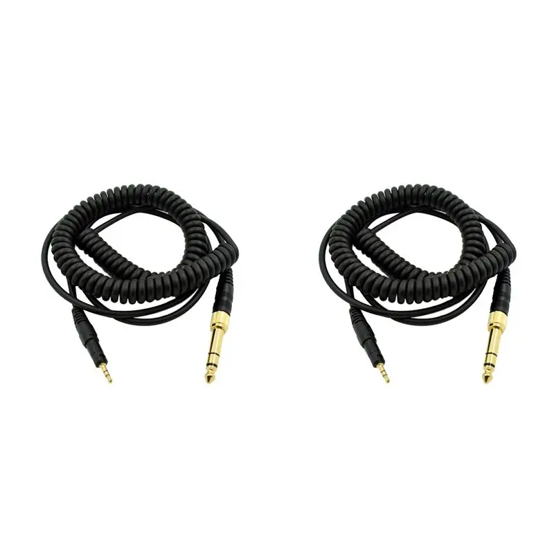 2X Headphone Adapter Spring Audio Cable Cord Wire DIY Replacement For ATH-M50X ATH-M40X HD518 HD598 HD595 Headset
2X Headphone Adapter Spring Audio Cable Cord Wire DIY Replacement For ATH-M50X ATH-M40X HD518 HD598 HD595 Headset
