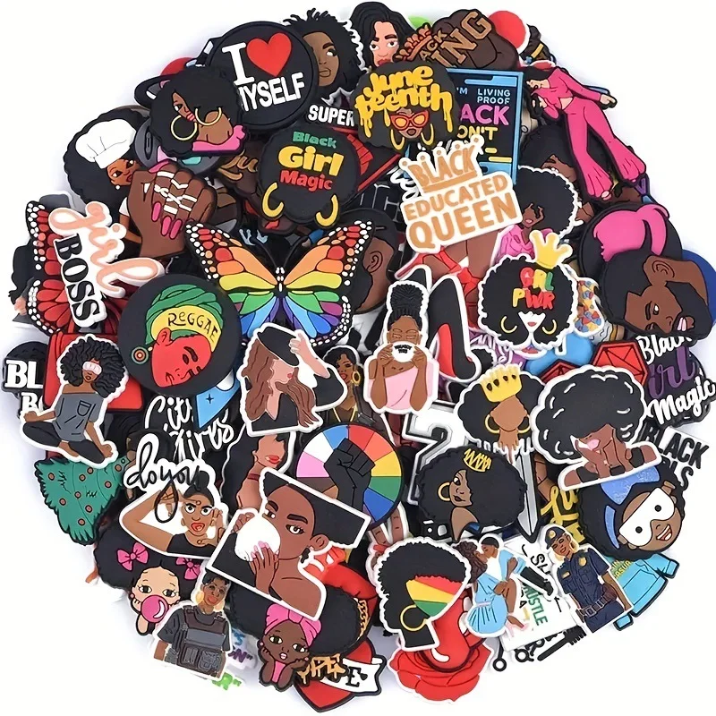 30pcs Randomly MIX Shoe Charms DIY black cartoon PVC Shoes Charms Slippers Buckle Decorations Fit Boys Kids Birthday Xmas Gifts
30pcs Randomly MIX Shoe Charms DIY black cartoon PVC Shoes Charms Slippers Buckle Decorations Fit Boys Kids Birthday Xmas Gifts