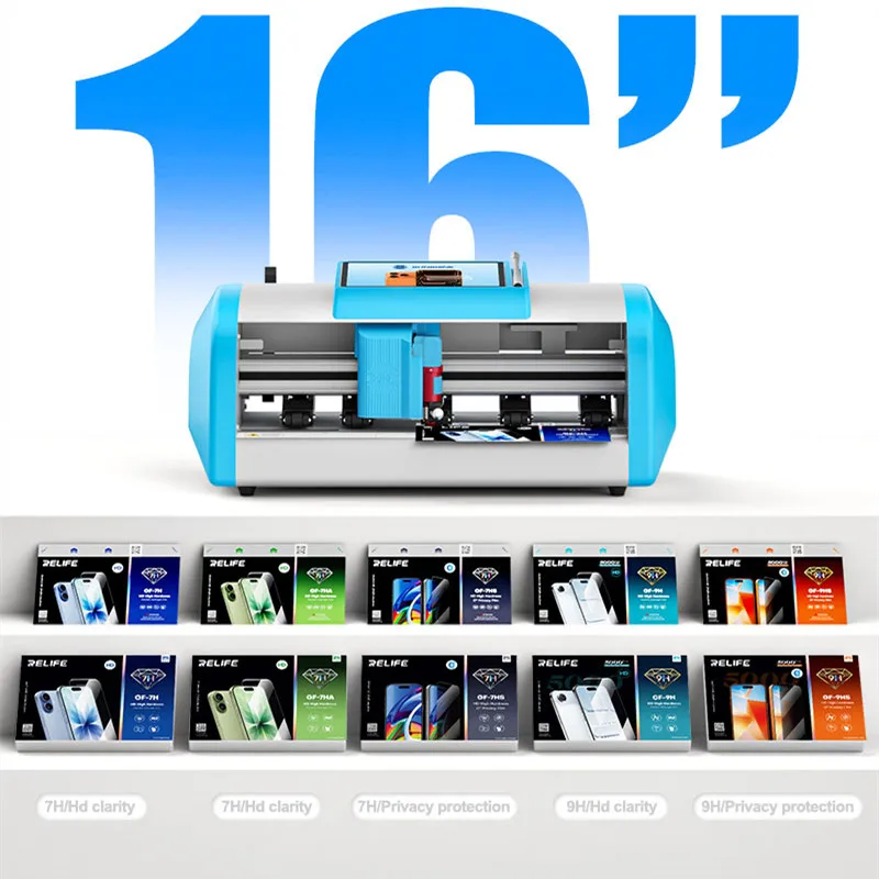 New SUNSHINE C4 Pro Max Film Cutting Machine Supports 16 Inches Phone Tablets Intelligent High-hardness Film Cutting Tool
New SUNSHINE C4 Pro Max Film Cutting Machine Supports 16 Inches Phone Tablets Intelligent High-hardness Film Cutting Tool