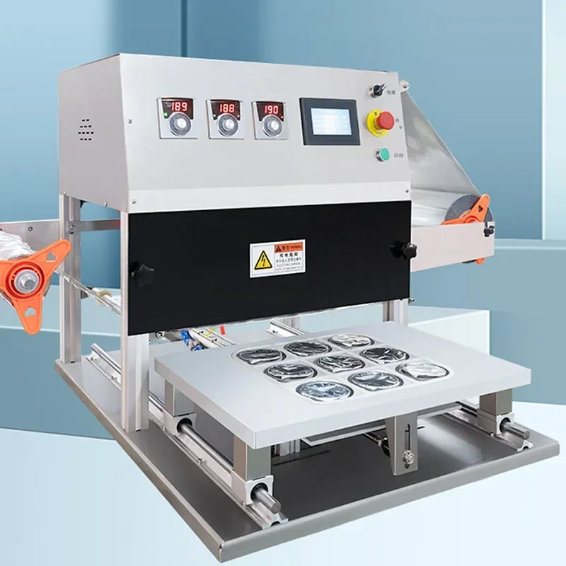 Commercial Appliances Egg Yolk Crisp Pneumatic Sealing Machine Shell Packing Machine Moon Cake Box Sealing Machine
Commercial Appliances Egg Yolk Crisp Pneumatic Sealing Machine Shell Packing Machine Moon Cake Box Sealing Machine