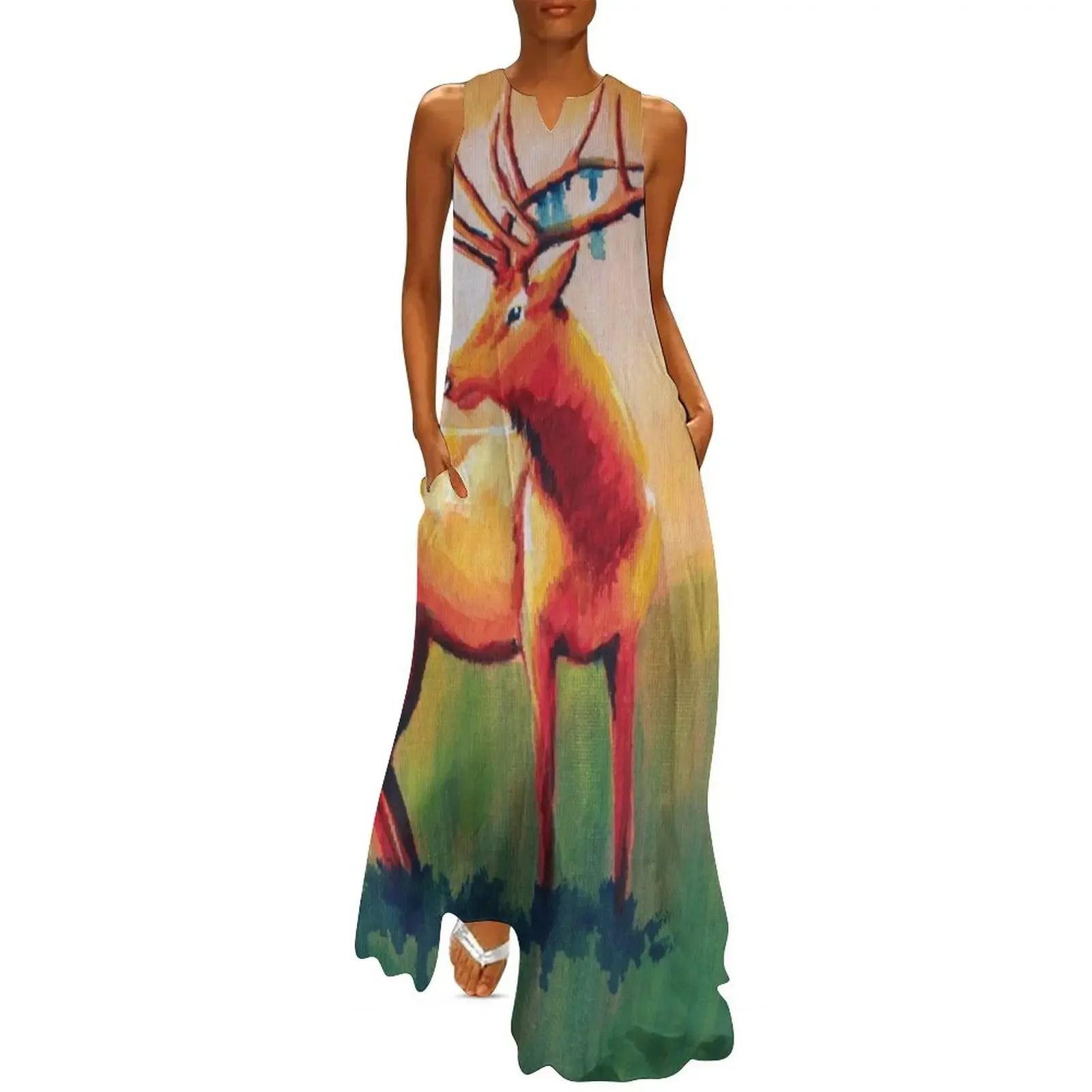 Elk in the Forest Long Dress elegant evening dresses for women 2025 long sleeve dress women's summer dresses 2025 Dress
Elk in the Forest Long Dress elegant evening dresses for women 2025 long sleeve dress women's summer dresses 2025 Dress