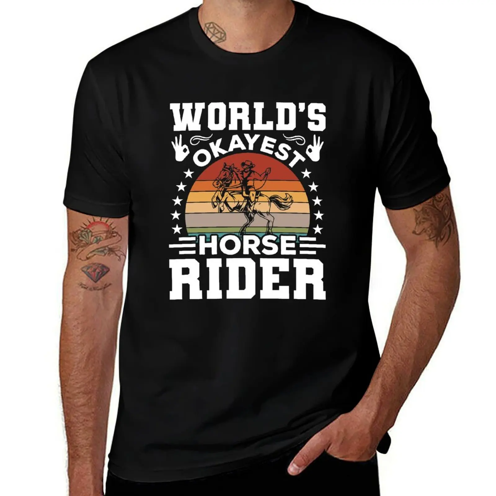 World's Okayest Horse Rider Shirt, Funny Horse Equestrian Lover Gift, Horseback Riding, Equestrian Gift T-Shirt
World's Okayest Horse Rider Shirt, Funny Horse Equestrian Lover Gift, Horseback Riding, Equestrian Gift T-Shirt