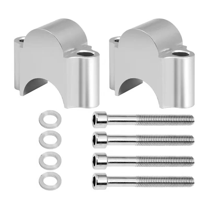 For Suzuki Honda BMW YAMAHA Mount 28mm 1/8" 22mm 7/8" Motorcycle Universal Handlebar Riser Clamp Black/ Chrome Handle Bar
For Suzuki Honda BMW YAMAHA Mount 28mm 1/8" 22mm 7/8" Motorcycle Universal Handlebar Riser Clamp Black/ Chrome Handle Bar