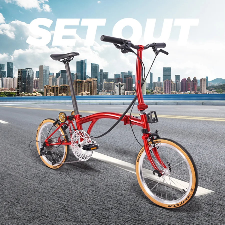 9 Speed Folding Bicycle Ultra Light Portable 16 Inch Adult Students Variable Speed Mini Bicycle Aluminum Alloy Road Bike
9 Speed Folding Bicycle Ultra Light Portable 16 Inch Adult Students Variable Speed Mini Bicycle Aluminum Alloy Road Bike