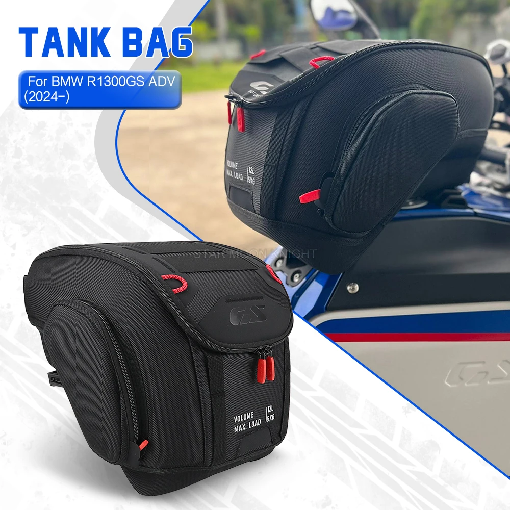 Motorcycle Accessories 12L Tank Bag Luggage Quick Lock Racing Backpa For BMW R1300GSA R1300GS ADV R 1300 GS Adventure 2024 2025