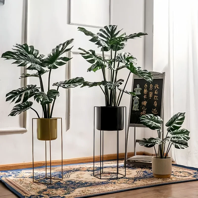 Simulation green plant Monstera artificial tree living room floor bionic plant potted Nordic style decorative ornaments
Simulation green plant Monstera artificial tree living room floor bionic plant potted Nordic style decorative ornaments