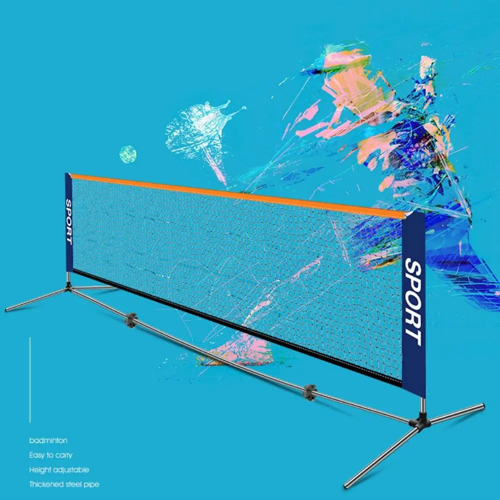 Портативная стандартная сетка для бадминтона и тенниса, стандартная сетка для бадминтона 3,1 метра, мелкая сетка, простое спортивное оборудование, школьное
Портативная стандартная сетка для бадминтона и тенниса, стандартная сетка для бадминтона 3,1 метра, мелкая сетка, простое спортивное оборудование, школьное