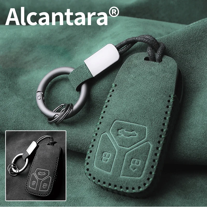 Custom Leather Car Key Chain Card Holder Case Protector Cover For Audi A3 8Y A6 C8 A7 Q7 Q8 2019 2020 2021 Car Accessories
Custom Leather Car Key Chain Card Holder Case Protector Cover For Audi A3 8Y A6 C8 A7 Q7 Q8 2019 2020 2021 Car Accessories