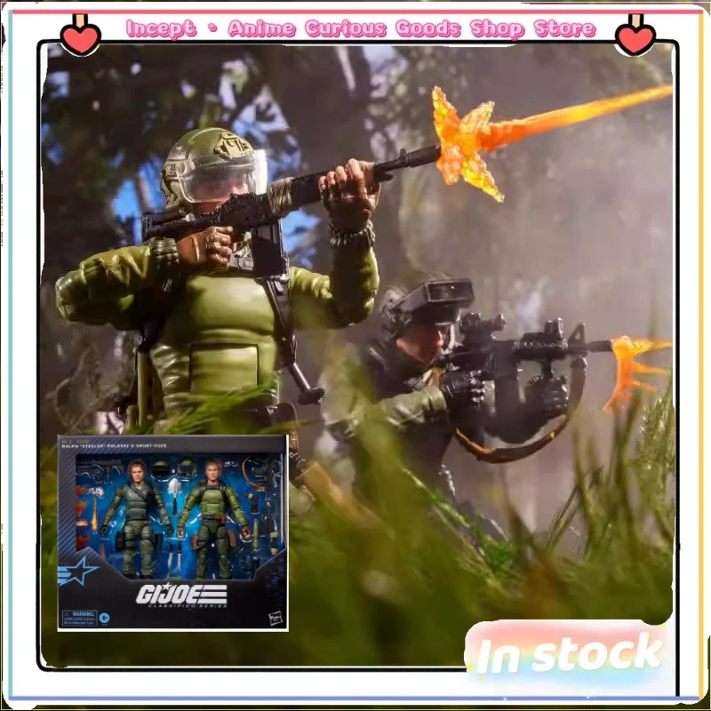 In Stock Hasbro gij-181 G.I. Joe Stiller and Short Circuit Action Figure Deluxe Anime NO.181 Fan Favorite Collectible Gift
In Stock Hasbro gij-181 G.I. Joe Stiller and Short Circuit Action Figure Deluxe Anime NO.181 Fan Favorite Collectible Gift