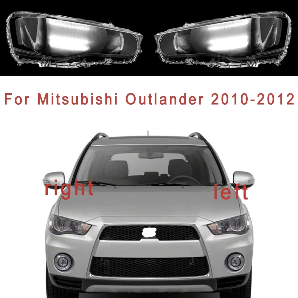Car Headlight Cover For Mitsubishi Outlander 2010 2011 2012 Plexiglass Headlamp Shell Left/Right Replacement Lens Glass Cover
Car Headlight Cover For Mitsubishi Outlander 2010 2011 2012 Plexiglass Headlamp Shell Left/Right Replacement Lens Glass Cover