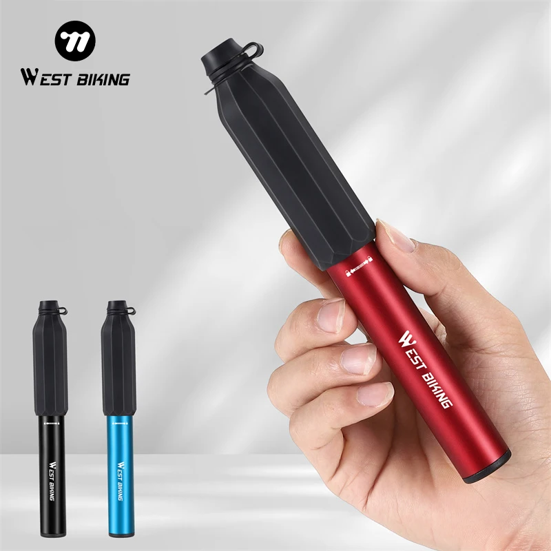 WEST BIKING Bike Bicycle Pump Aluminum Alloy 100PSI Air Pressure Hand Mini Mountain Road Bicycle Pump Portable Tire Inflator
WEST BIKING Bike Bicycle Pump Aluminum Alloy 100PSI Air Pressure Hand Mini Mountain Road Bicycle Pump Portable Tire Inflator