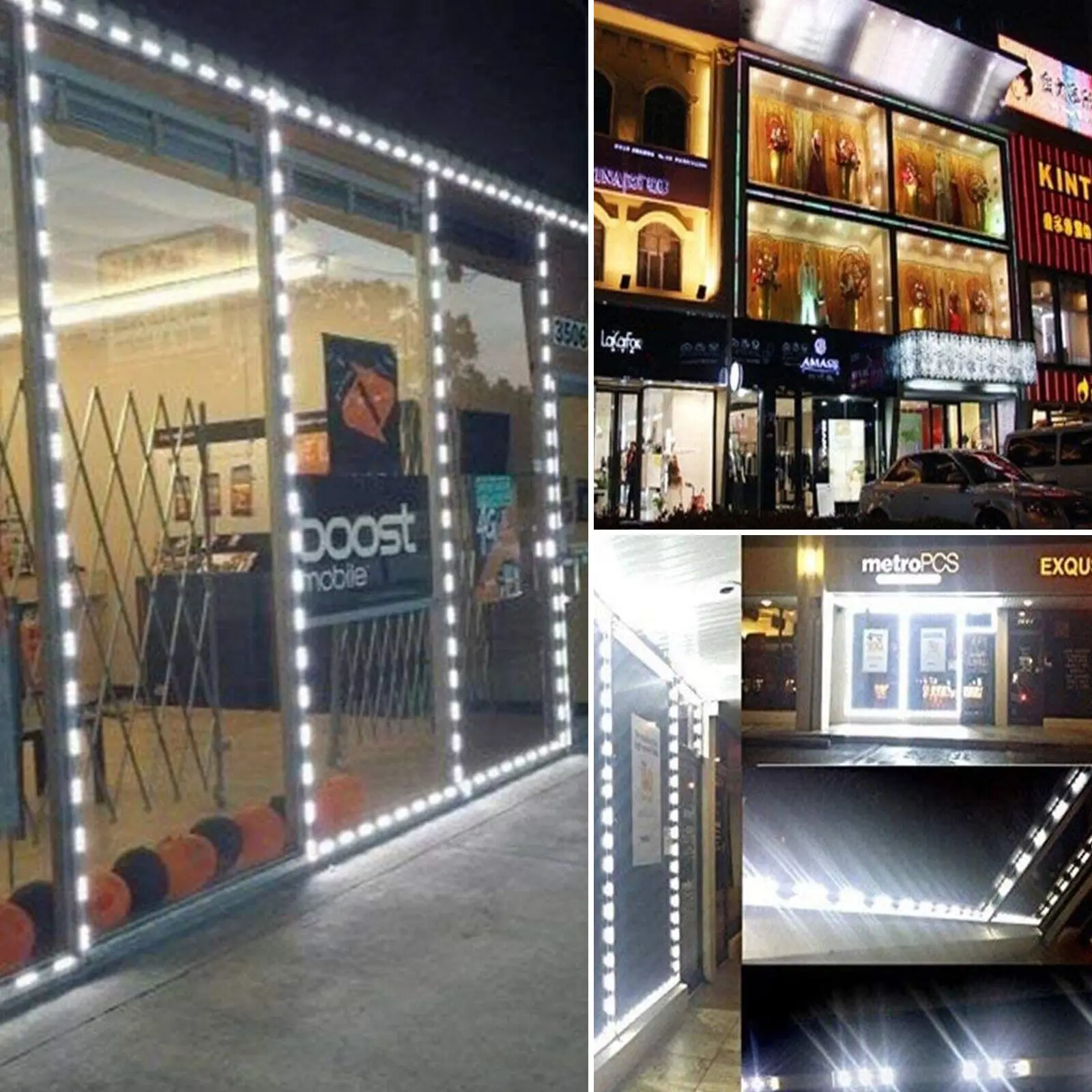 LED Storefront Lights Store Window Lights for Business Waterproof Decorative Light for Advertising Letter Signs Lightbox 12V
LED Storefront Lights Store Window Lights for Business Waterproof Decorative Light for Advertising Letter Signs Lightbox 12V