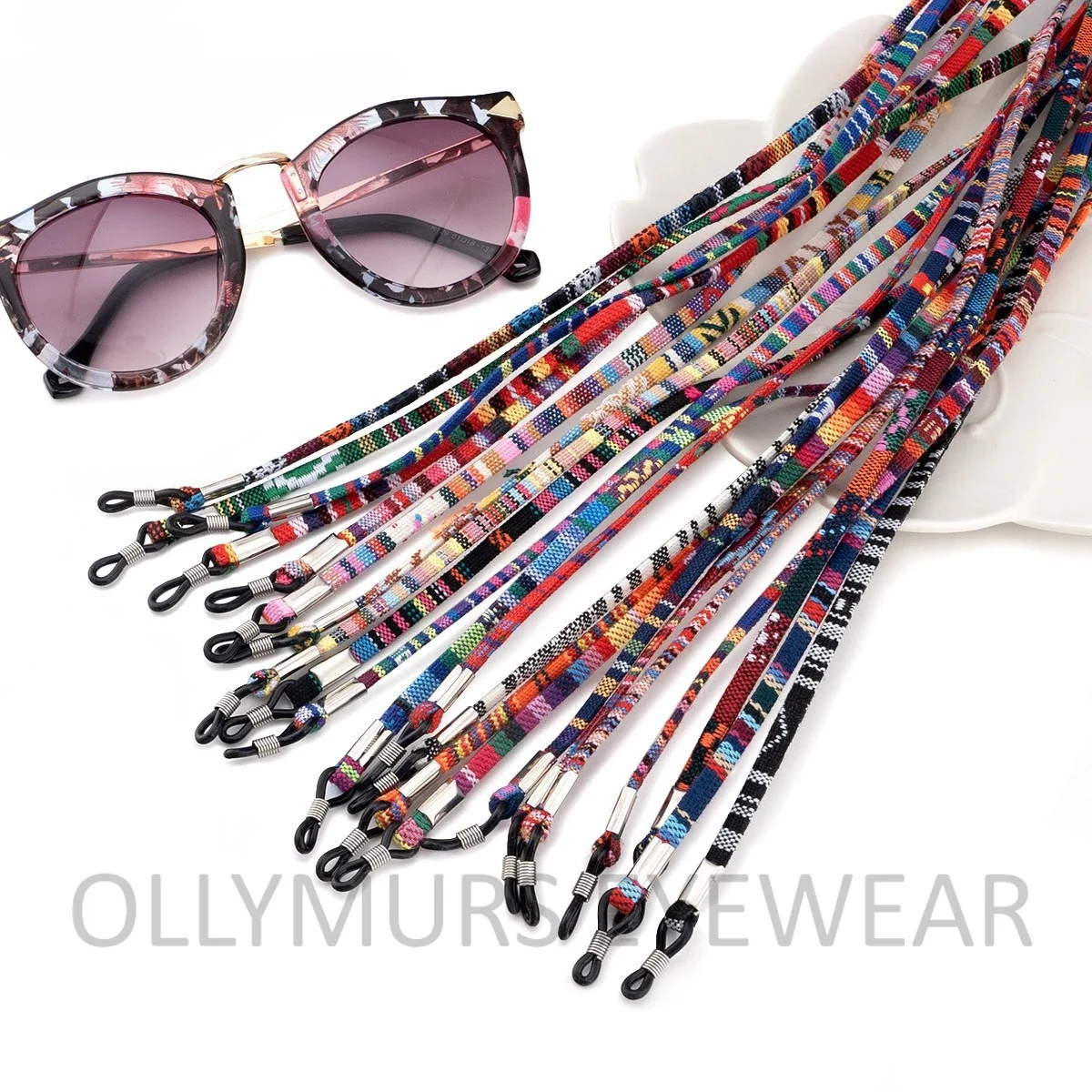 OLLYMURS цепочка для очков в богемном стиле, хит продаж, многоцветный ремешок для очков, подвесной ремешок для очков в этническом стиле, анти-потерянный ремешок
OLLYMURS цепочка для очков в богемном стиле, хит продаж, многоцветный ремешок для очков, подвесной ремешок для очков в этническом стиле, анти-потерянный ремешок