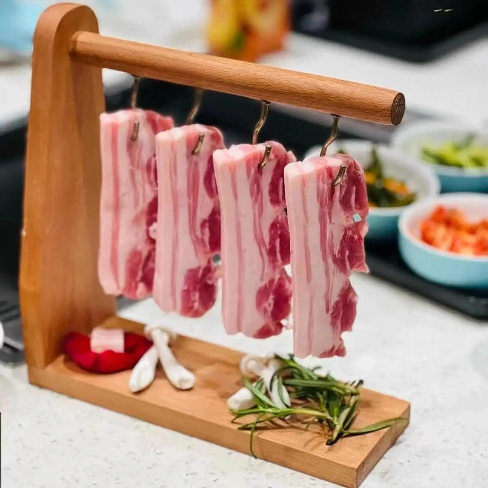 Полка для еды с 4-мя крючками, крепление для кухонной утвари для кафетерии, ресторана, дома
Полка для еды с 4-мя крючками, крепление для кухонной утвари для кафетерии, ресторана, дома