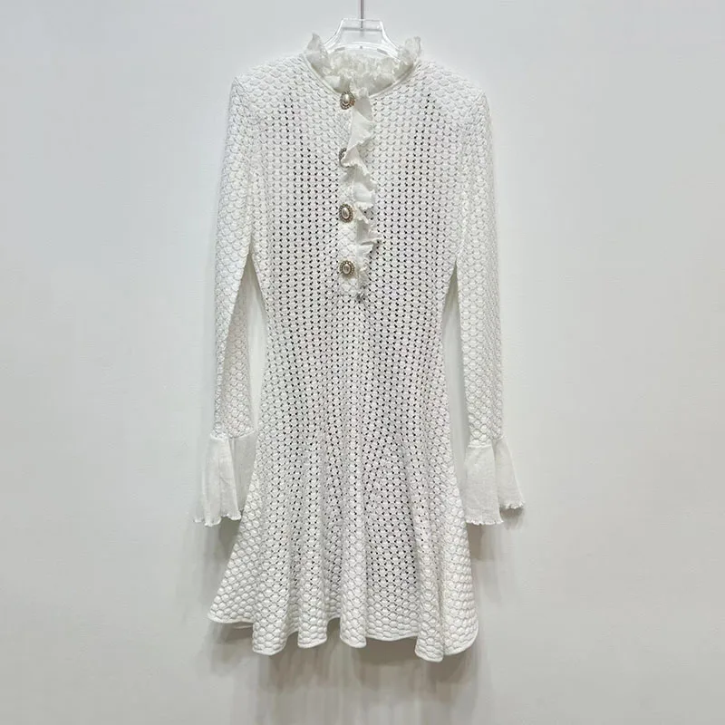 2026 New Summer Women's Fitted Dress with Diamond Buttons, Lace Trim, Ruffled Sleeves, Women's Dress + Lining y2k bra
2026 New Summer Women's Fitted Dress with Diamond Buttons, Lace Trim, Ruffled Sleeves, Women's Dress + Lining y2k bra