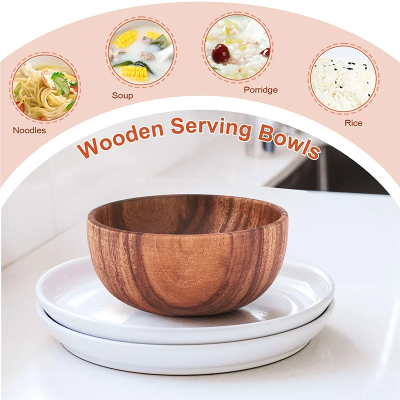 GYTB-Natural Handmade Solid Wooden Bowl, Round Dining Room Bowl, Premium Wooden Kitchen Utensils
GYTB-Natural Handmade Solid Wooden Bowl, Round Dining Room Bowl, Premium Wooden Kitchen Utensils