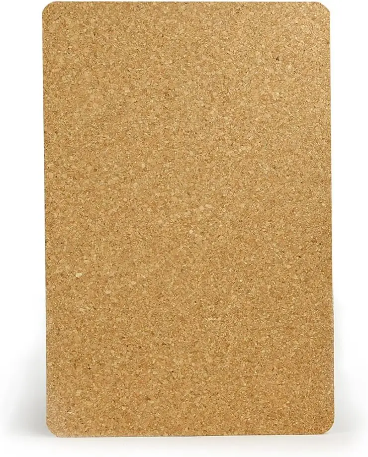 3mm Thick Corkboard Sheets, 12 x 18 Inches, Pack of 12 - Versatile Crafting and DIY Material
3mm Thick Corkboard Sheets, 12 x 18 Inches, Pack of 12 - Versatile Crafting and DIY Material