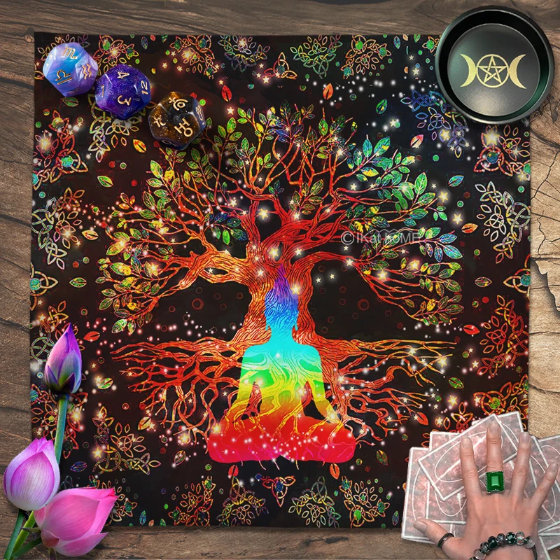 6 Style Celtic Knot Tree of Life Alchemy Symbol Tarot Tablecloth Altar Cloth Pagan Witchcraft Astrology Oracle Card Mat 3 Size
6 Style Celtic Knot Tree of Life Alchemy Symbol Tarot Tablecloth Altar Cloth Pagan Witchcraft Astrology Oracle Card Mat 3 Size