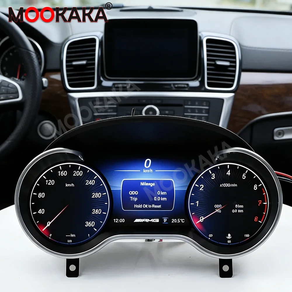 Auto Digital Cluster For Mercedes Benz ML GL GLE GLS 2012-2019 Car Dashboard LCD Instrument Panel Speedometer Virtual Cockpit
Auto Digital Cluster For Mercedes Benz ML GL GLE GLS 2012-2019 Car Dashboard LCD Instrument Panel Speedometer Virtual Cockpit