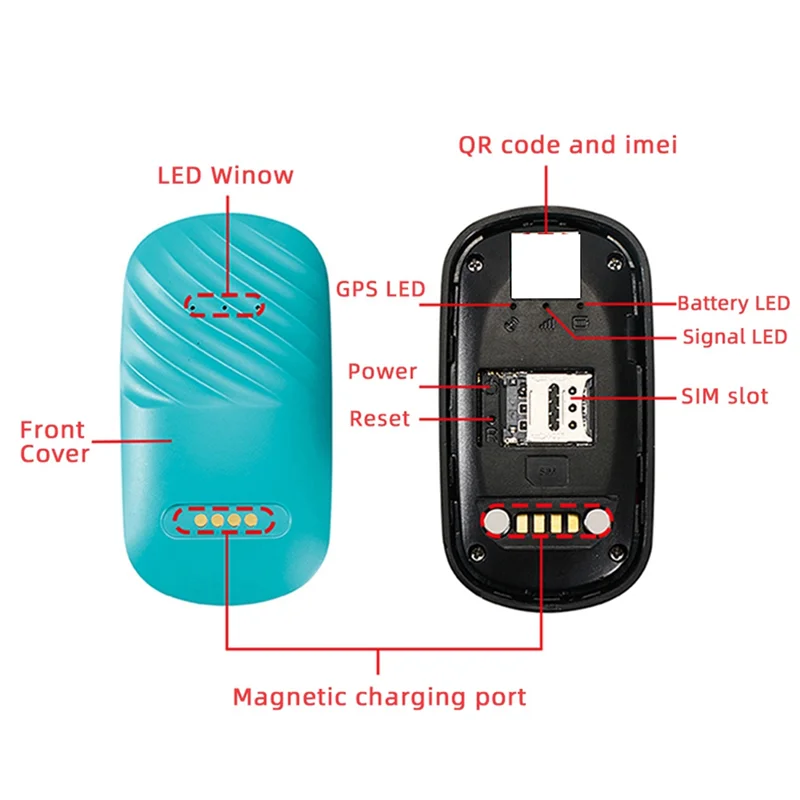 G51 2/4G GPS Tracker Waterproof Anti-Lost Locator Smart Collar Find Device Ringing Remote Control APP For Dog-A45M
G51 2/4G GPS Tracker Waterproof Anti-Lost Locator Smart Collar Find Device Ringing Remote Control APP For Dog-A45M