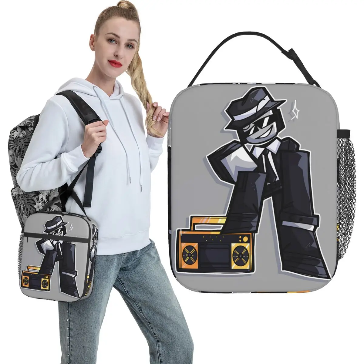 Сумка для обеда Chance And Boombox Forsaken, дорожная коробка для завтрака для женщин, эстетические термосумки для обеда, водонепроницаемая удобная сумка-холодильник
Сумка для обеда Chance And Boombox Forsaken, дорожная коробка для завтрака для женщин, эстетические термосумки для обеда, водонепроницаемая удобная сумка-холодильник