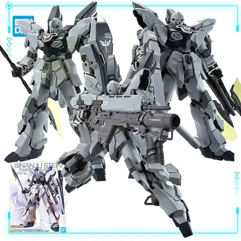 Bandai оригинальный мобильный костюм Gundam Narrative MSN-06S-2 Sinanju Stein MG Ver.Ka 1/100 сборная модель игрушки фигурки героев
Bandai оригинальный мобильный костюм Gundam Narrative MSN-06S-2 Sinanju Stein MG Ver.Ka 1/100 сборная модель игрушки фигурки героев