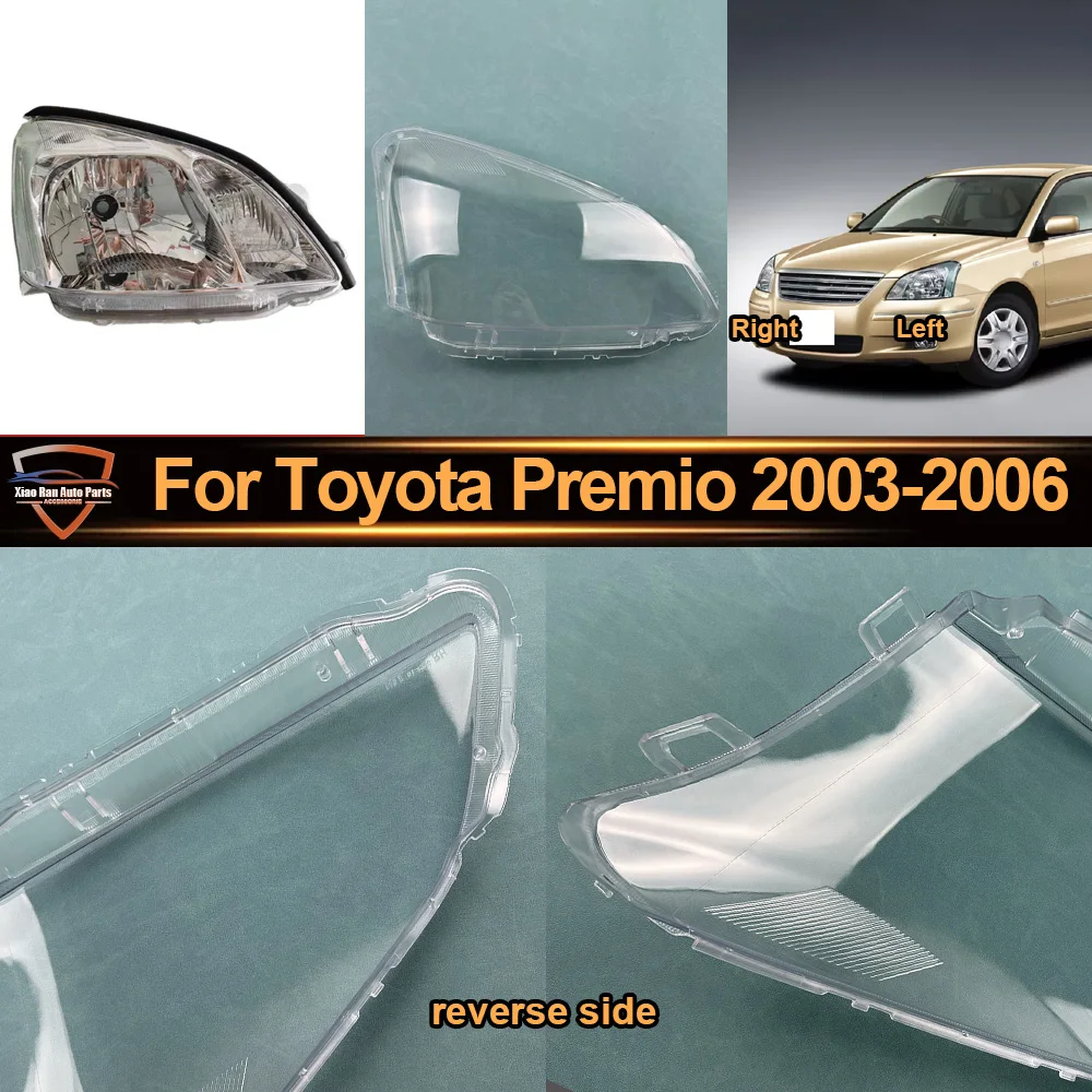 Lamp Shade Front Headlamp Cover Transparent Lampshade Headlight Shell Masks Plexiglass 2003 2004 2005-2006 For Toyota Premio
Lamp Shade Front Headlamp Cover Transparent Lampshade Headlight Shell Masks Plexiglass 2003 2004 2005-2006 For Toyota Premio