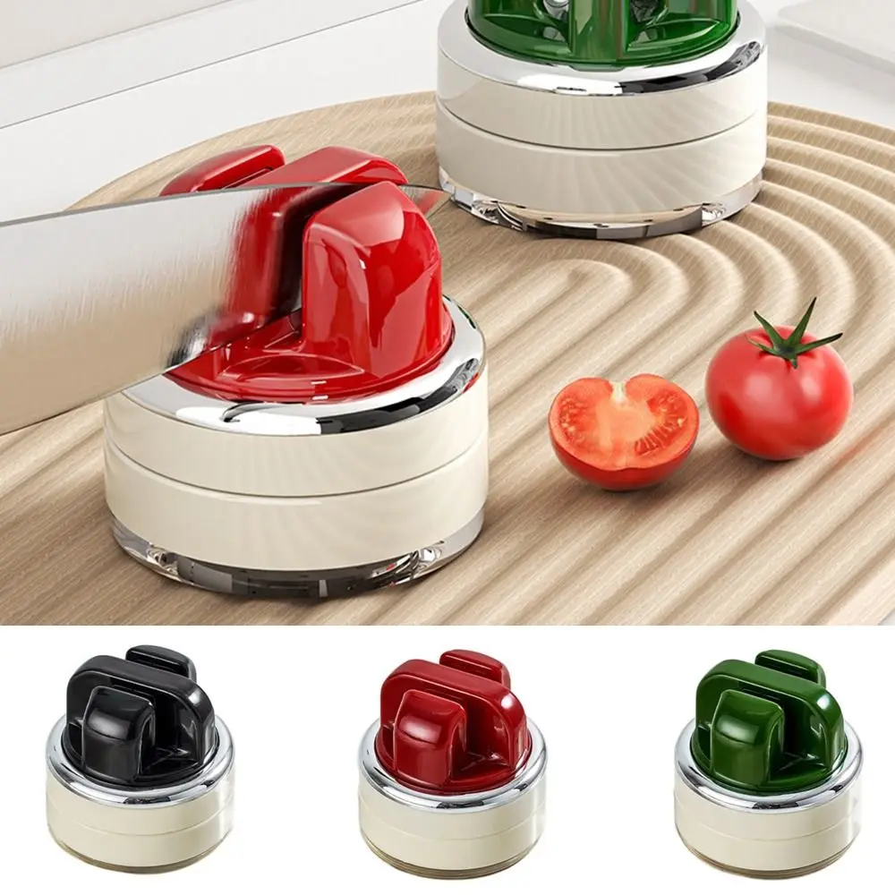 Versatile Round Suction Cup Knives Sharpener Stainless Steel Efficient Quick Sharpening Stone Safely Suction Whetstone Kitchen
Versatile Round Suction Cup Knives Sharpener Stainless Steel Efficient Quick Sharpening Stone Safely Suction Whetstone Kitchen