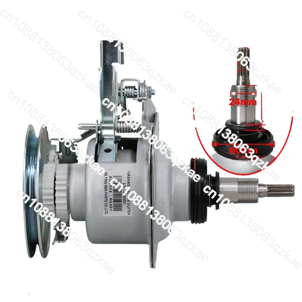 Suitable for LG automatic washing machine clutch assembly 20430C washing machine long axis double wheel clutch
Suitable for LG automatic washing machine clutch assembly 20430C washing machine long axis double wheel clutch