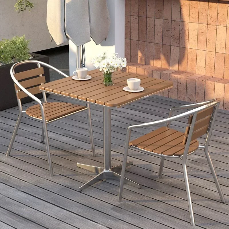 DSA Outdoor Leisure Open-air Garden Table and Chair Combination Balcony Cafe Milk Tea Shop Table Waterproof Sunscreen
DSA Outdoor Leisure Open-air Garden Table and Chair Combination Balcony Cafe Milk Tea Shop Table Waterproof Sunscreen
