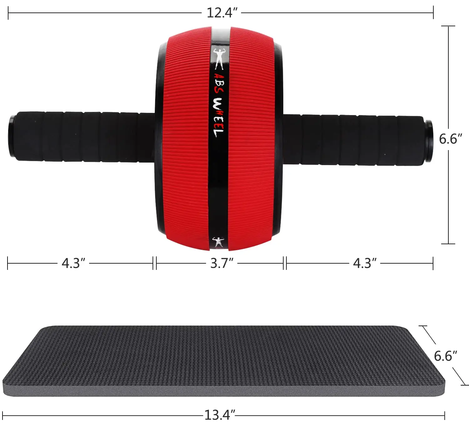 Широкое колесо для пресса с наколенником, тренажер для мышц живота для домашнего спортзала
Широкое колесо для пресса с наколенником, тренажер для мышц живота для домашнего спортзала