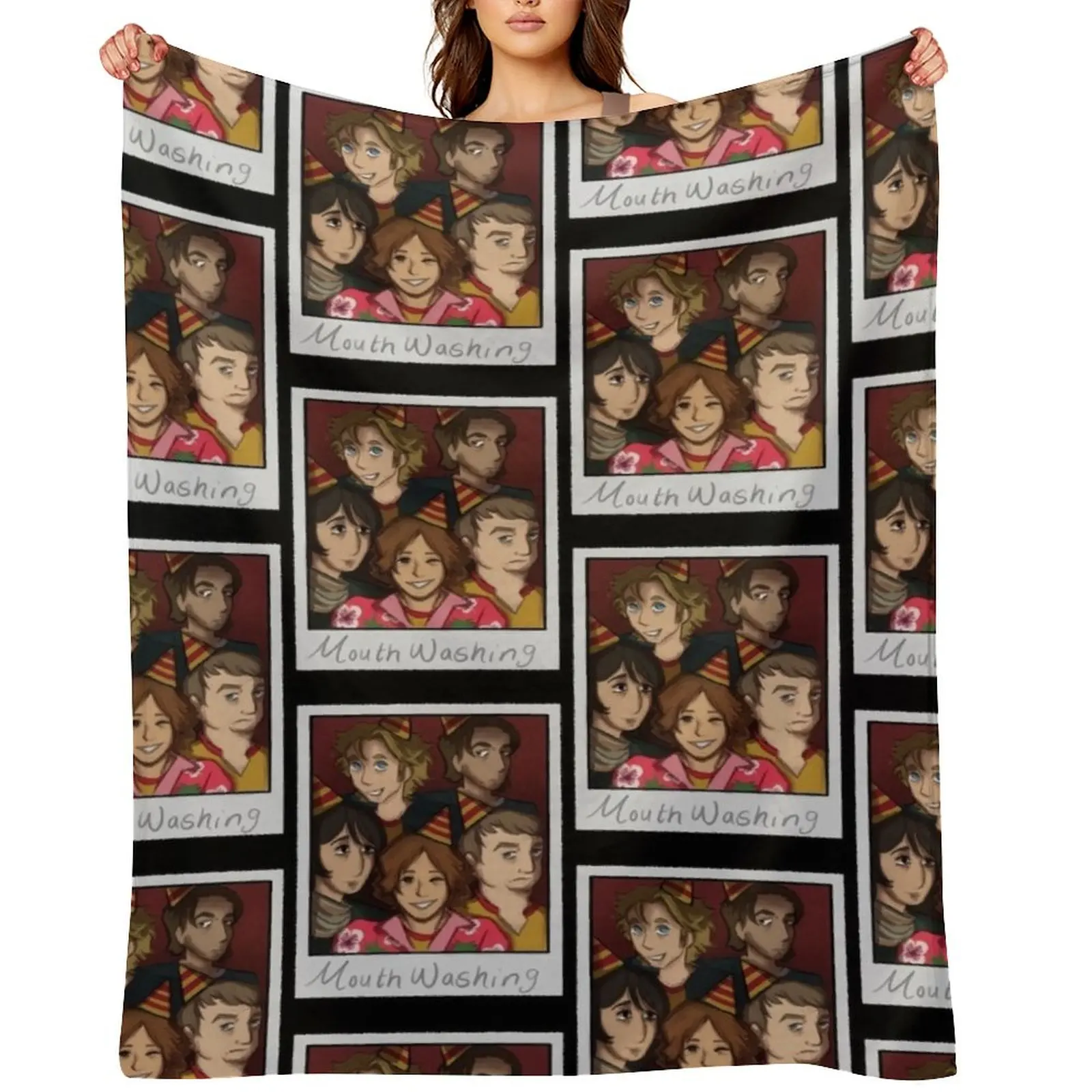 Mouthwashing Game Retro Throw Blanket Warm Luxury St Hairy Decoratives Blankets
Mouthwashing Game Retro Throw Blanket Warm Luxury St Hairy Decoratives Blankets