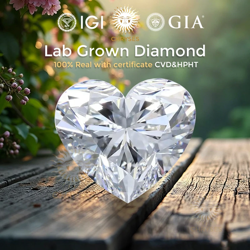 Heart cut Lab Grown Diamond D-F VVS With IGI GIA Certificate Lab Grown Diamonds CVD HPHT 1ct 1.5ct 2ct 2.5ct 3ct 5ctd
Heart cut Lab Grown Diamond D-F VVS With IGI GIA Certificate Lab Grown Diamonds CVD HPHT 1ct 1.5ct 2ct 2.5ct 3ct 5ctd