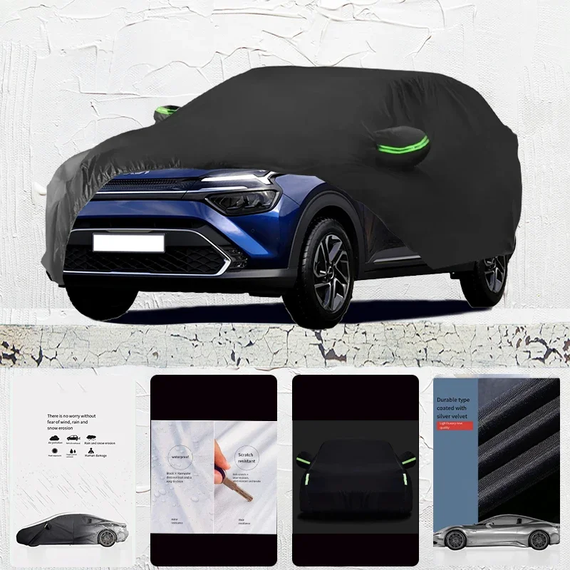 For Kia Cadenza Anti-UV Sun Shade Rain Snow Resistant Dustproof Car umbrella Black cover Full Car Cover Outdoor Protection
For Kia Cadenza Anti-UV Sun Shade Rain Snow Resistant Dustproof Car umbrella Black cover Full Car Cover Outdoor Protection