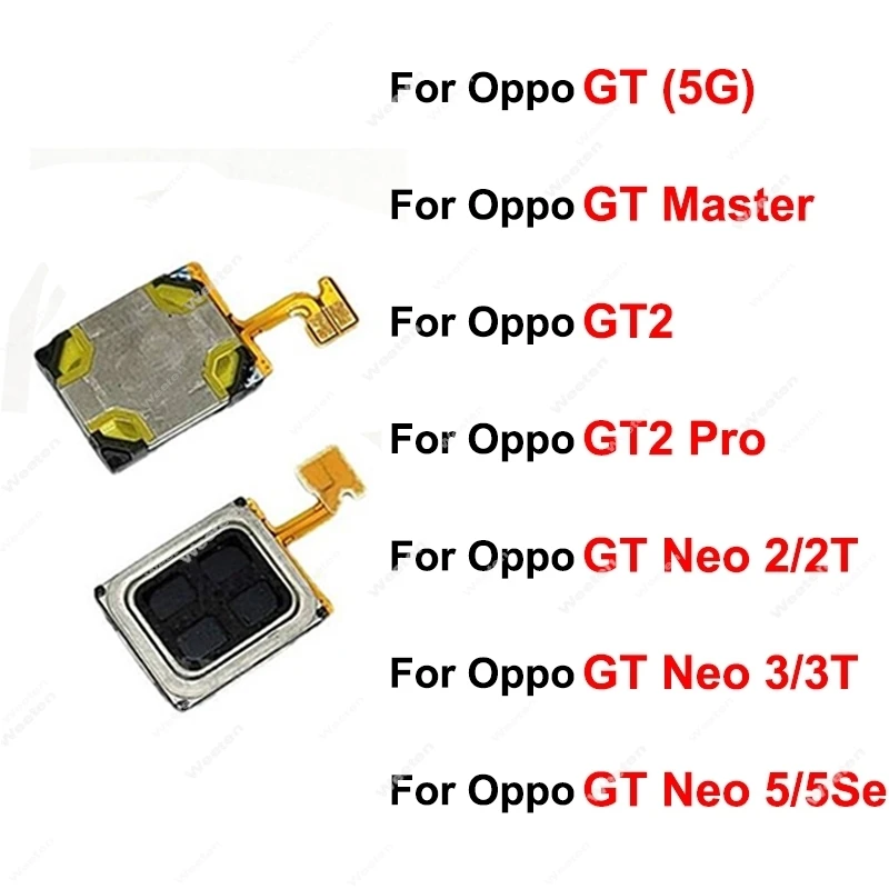 For Realme GT Neo 2 2T 3 3T GT Neo 5 5Se GT 2 Pro Earpiece Speaker Top Earphone Speaker Sound Receiver Flex Cable
For Realme GT Neo 2 2T 3 3T GT Neo 5 5Se GT 2 Pro Earpiece Speaker Top Earphone Speaker Sound Receiver Flex Cable