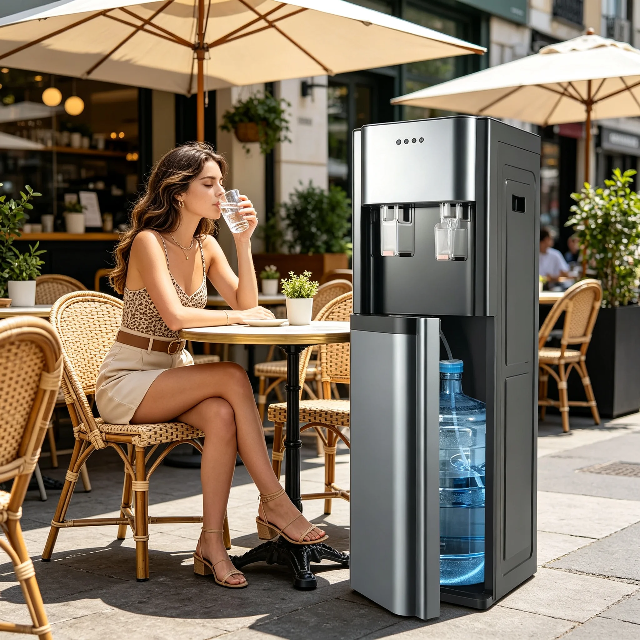 Bottom Loading Water Dispenser Water Dispenser With Heating And Cooling Functions Bottom Loading 33*30*93cm 4.92ft Long Power Cord Water Dispenser for Home Office Living Room
Bottom Loading Water Dispenser Water Dispenser With Heating And Cooling Functions Bottom Loading 33*30*93cm 4.92ft Long Power Cord Water Dispenser for Home Office Living Room