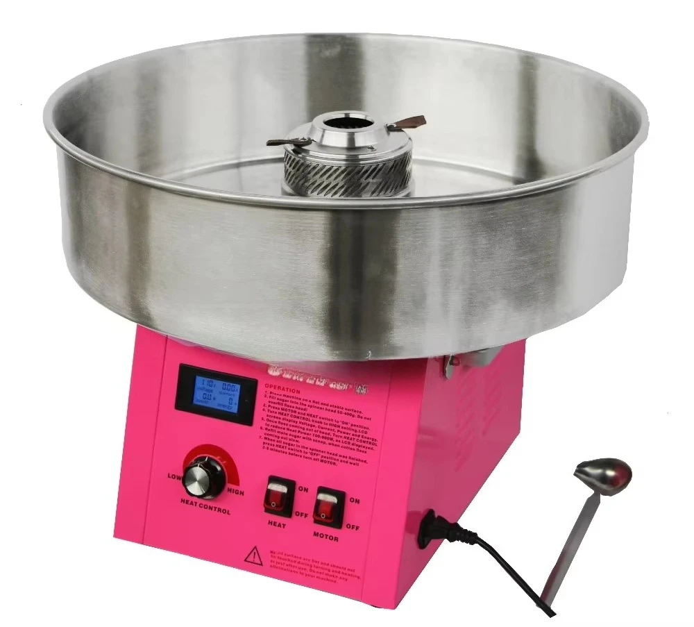 Hot-selling marshmallow machine, pink, adjustable temperature, stable work, low noise
Hot-selling marshmallow machine, pink, adjustable temperature, stable work, low noise