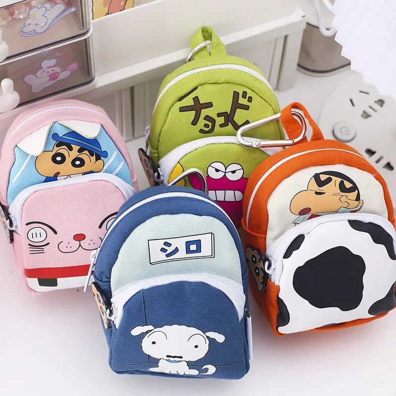 Anime Crayon Shin-Chan Mini Coin Purse Cartoon Student Carry-on Storage Bag Canvas Zipper Double-layer Pendant Bag Wallet Gift
Anime Crayon Shin-Chan Mini Coin Purse Cartoon Student Carry-on Storage Bag Canvas Zipper Double-layer Pendant Bag Wallet Gift