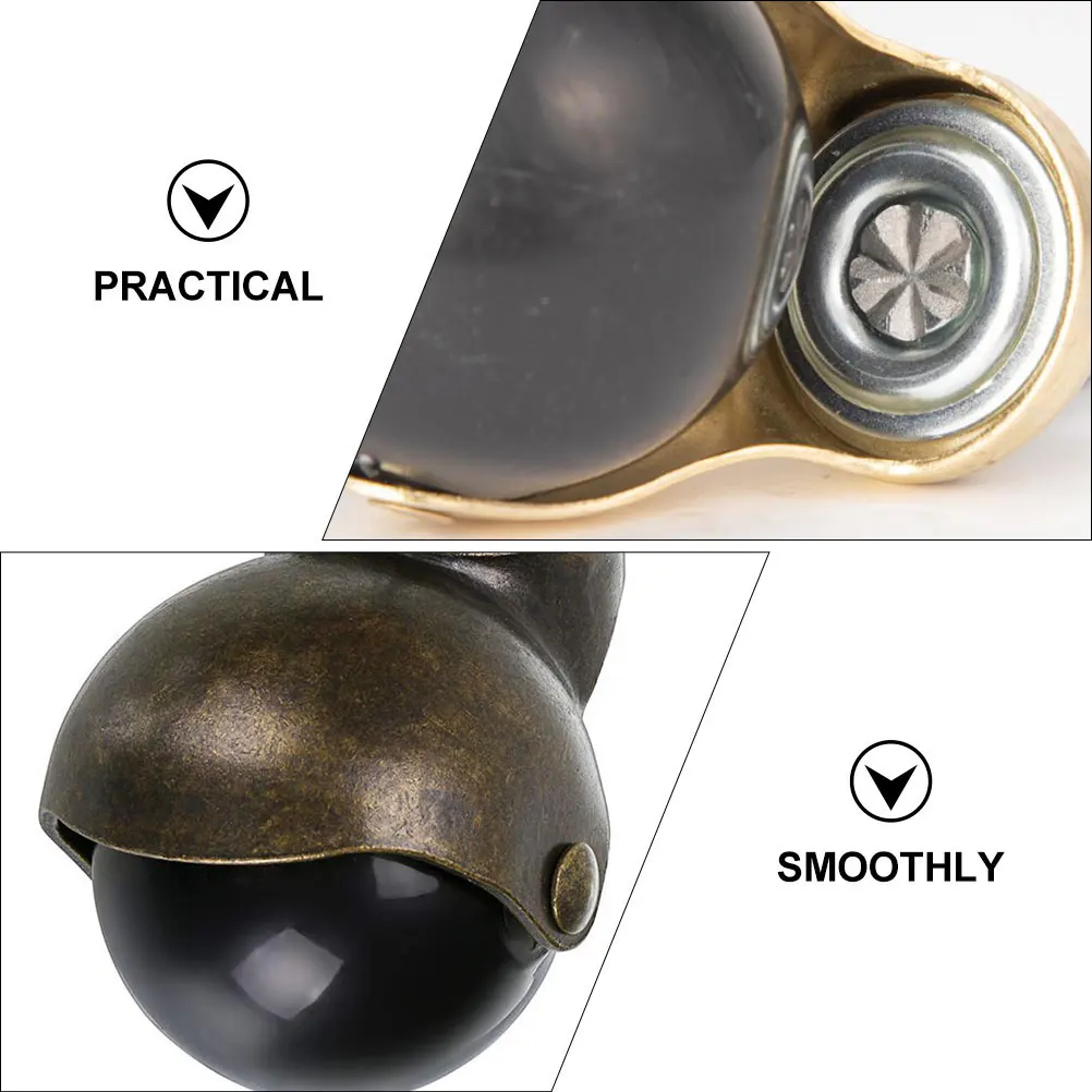 4pcs 5 Inch Ball Gold Caster Wheels for Office Chair Heavy Duty Wheels For Office Chair Furniture Casters Stem Casters
4pcs 5 Inch Ball Gold Caster Wheels for Office Chair Heavy Duty Wheels For Office Chair Furniture Casters Stem Casters