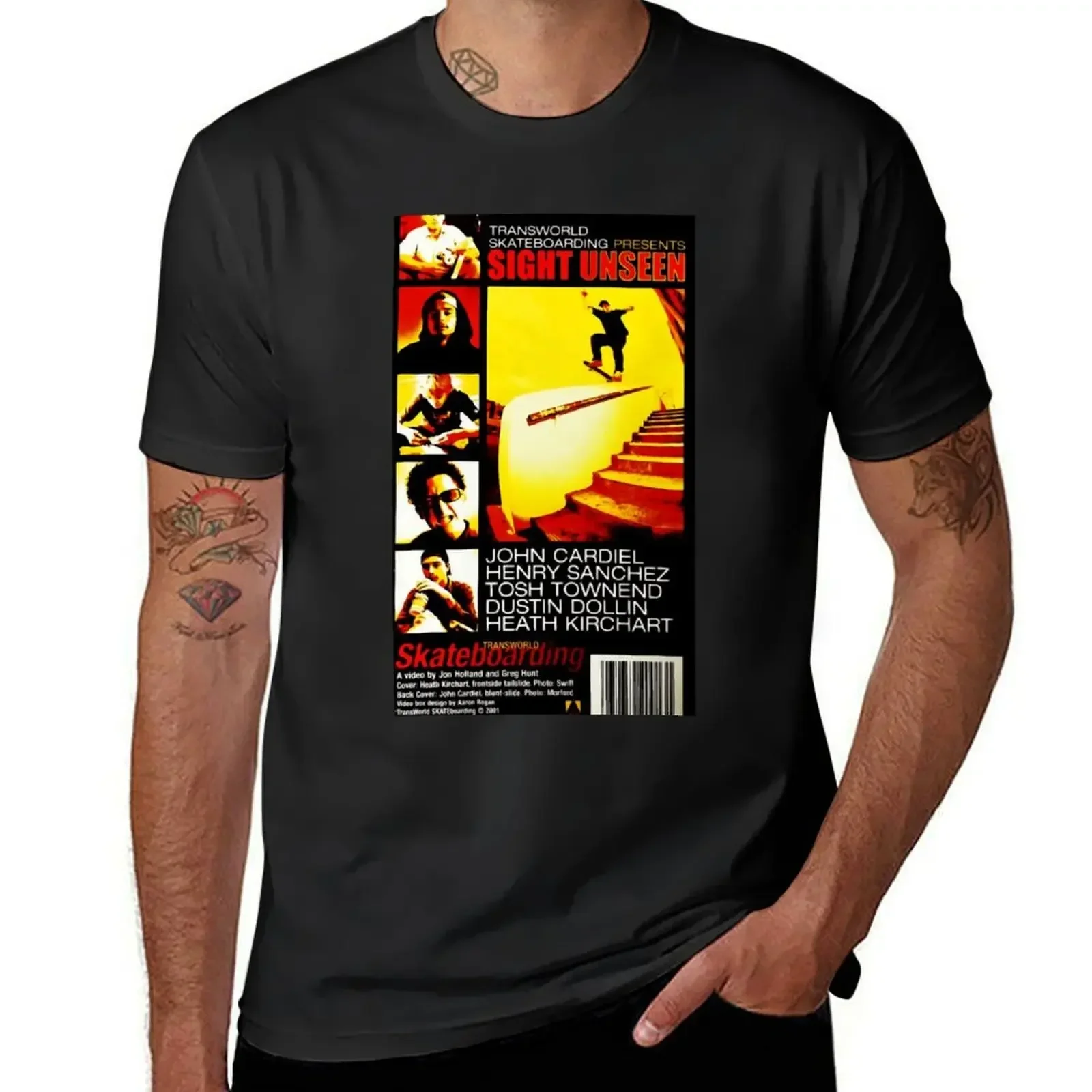 Transworld Sight Unseen (Back Cover) T-Shirt cute tops heavyweights animal prinfor boys cheap stuff mens funny t shirts
Transworld Sight Unseen (Back Cover) T-Shirt cute tops heavyweights animal prinfor boys cheap stuff mens funny t shirts