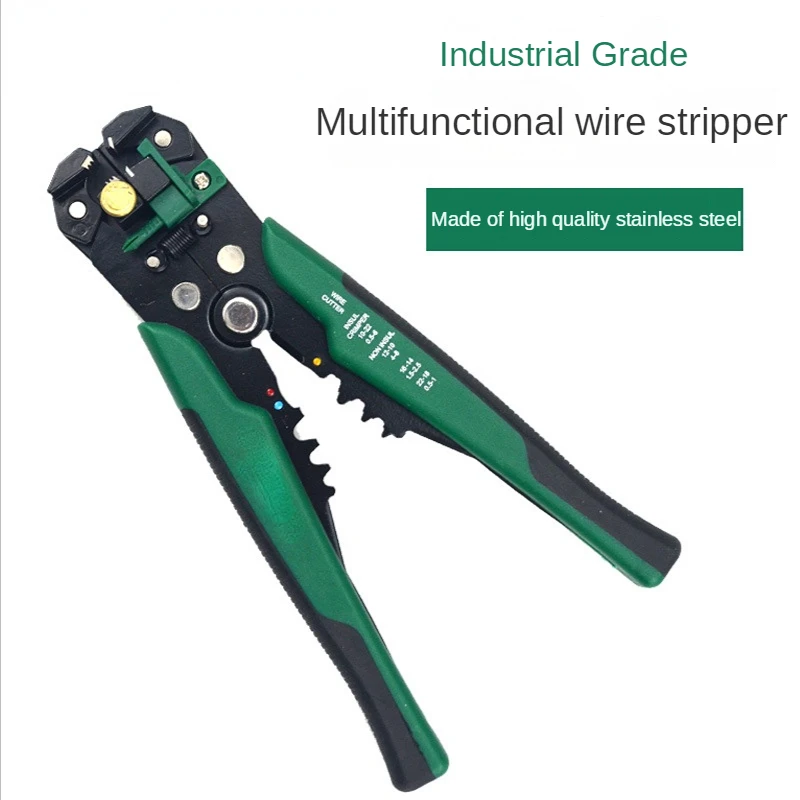 Automatic Wire Stripper Wire and Cable Peeling Pliers Manual Quick Dial Five-in-one Crimping Wiring Multi Tool
Automatic Wire Stripper Wire and Cable Peeling Pliers Manual Quick Dial Five-in-one Crimping Wiring Multi Tool