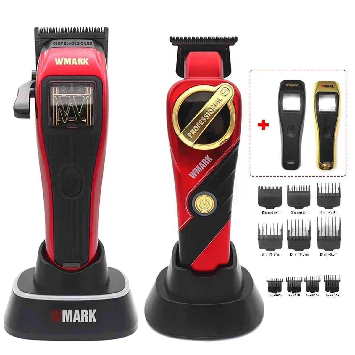 WMARK NG-X1 NG-9213 Профессиональная машинка для стрижки волос для мужчин Магнитный векторный двигатель Лезвие DLC с базовым зарядным устройством Машина для стрижки волос
WMARK NG-X1 NG-9213 Профессиональная машинка для стрижки волос для мужчин Магнитный векторный двигатель Лезвие DLC с базовым зарядным устройством Машина для стрижки волос