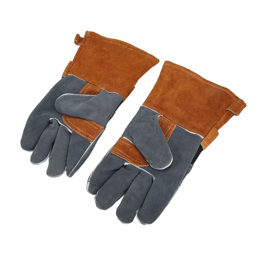 1 Pair Durable Leather Insulated Gloves Insulated Polyester Fireproof Gloves Portable Flame Retardant Gloves Oven
1 Pair Durable Leather Insulated Gloves Insulated Polyester Fireproof Gloves Portable Flame Retardant Gloves Oven