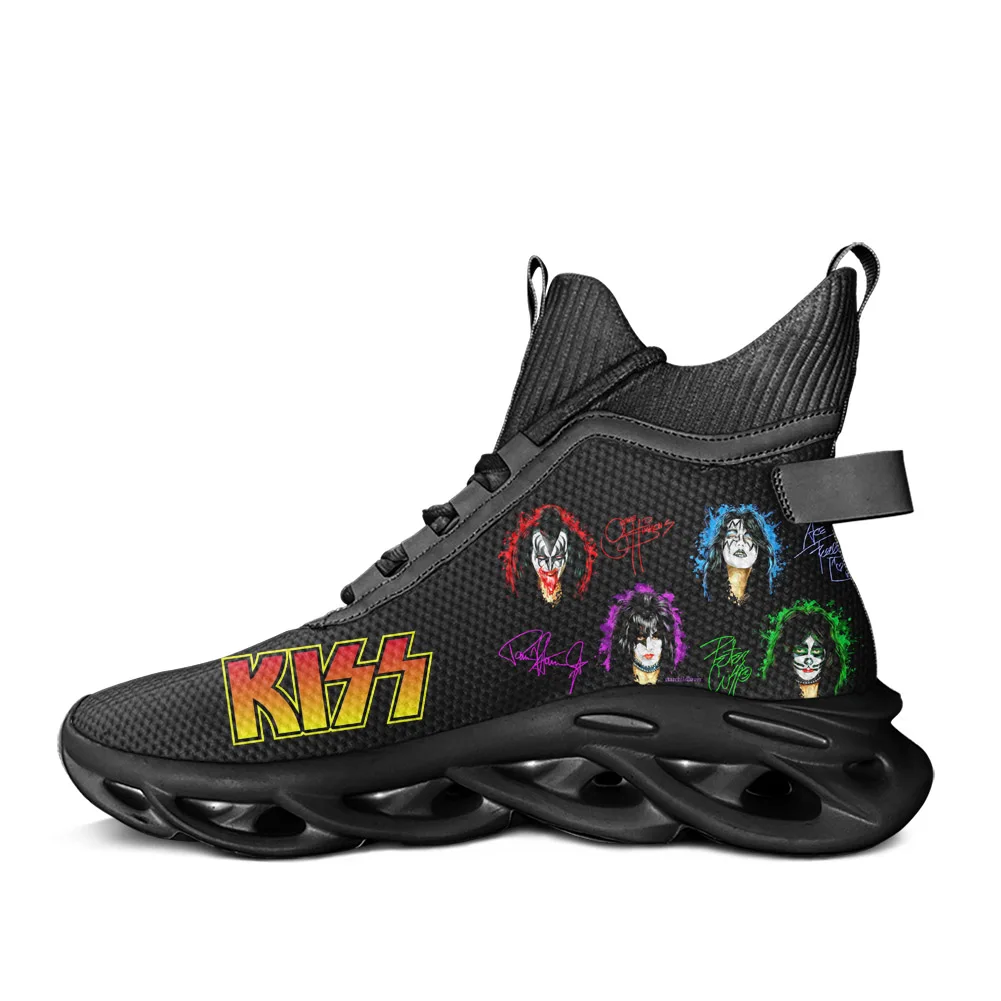 Kiss Heavy Metal Rock Band High Top Flats Sneakers Men Women Hiking Sneakers Travel Mountaineering Shoes Running Shoes 
Kiss Heavy Metal Rock Band High Top Flats Sneakers Men Women Hiking Sneakers Travel Mountaineering Shoes Running Shoes