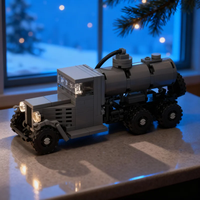 186pcs MOC Ww2 ZIS 6 BZ Refueler Soviet Truck 1 45 Scale System Model Building Blocks Creative DIY Gift Display Decor Assemble
186pcs MOC Ww2 ZIS 6 BZ Refueler Soviet Truck 1 45 Scale System Model Building Blocks Creative DIY Gift Display Decor Assemble