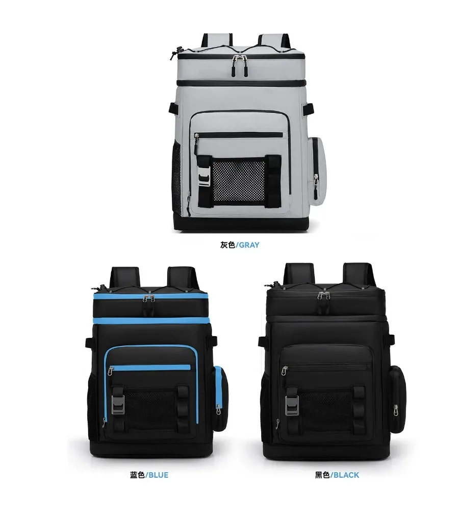 Leakproof Insulated Cooler Backpack Waterproof Thermal Bag for Camping and Meal Delivery
Leakproof Insulated Cooler Backpack Waterproof Thermal Bag for Camping and Meal Delivery